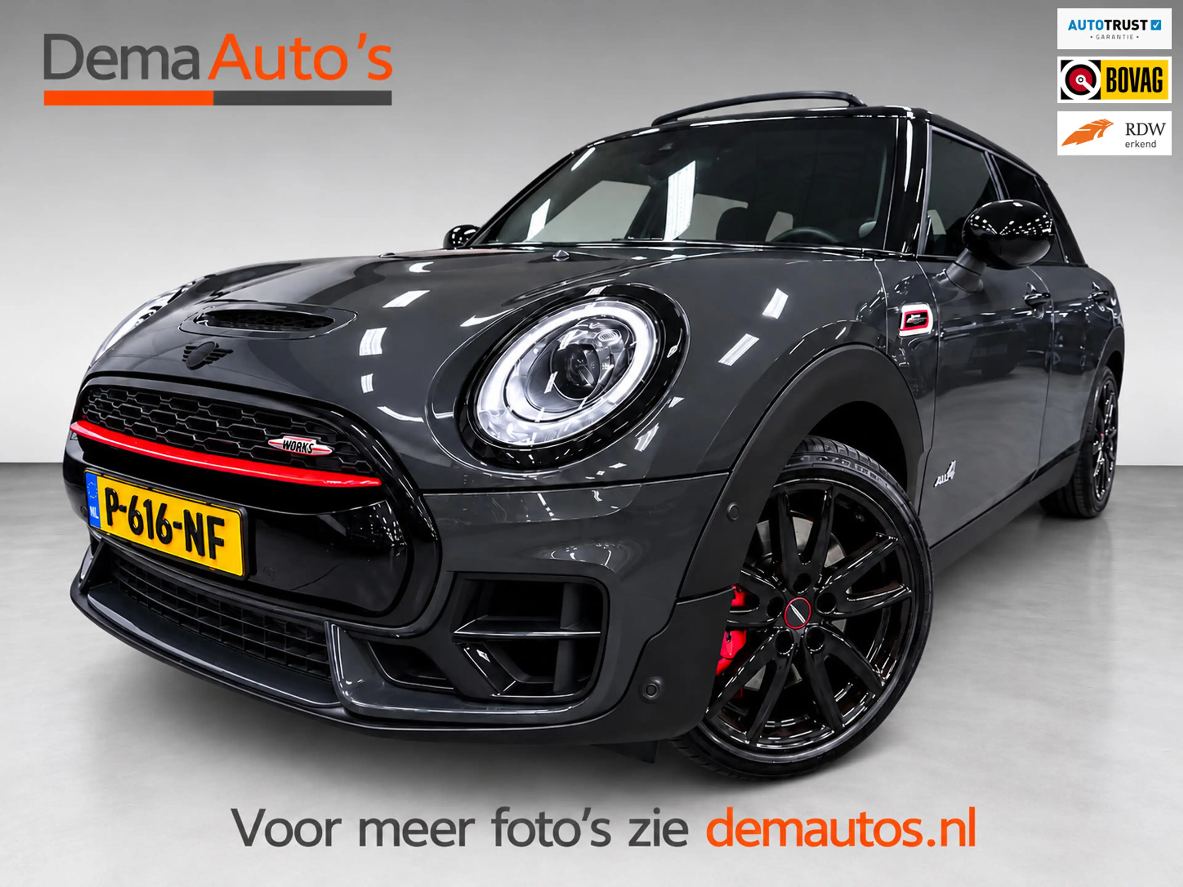 MINI John Cooper Works Clubman 2.0 ALL4 Chili 231PK JCW-STOELEN/ALCANTARA/PANO/NA