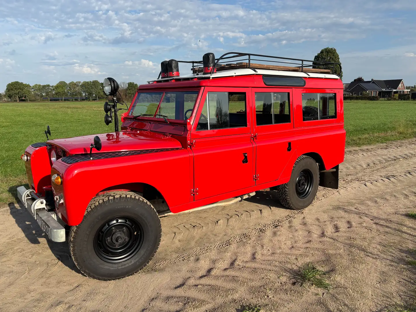 Land Rover Series Series 2a 109" Brandweer 1969 Червоний - 2