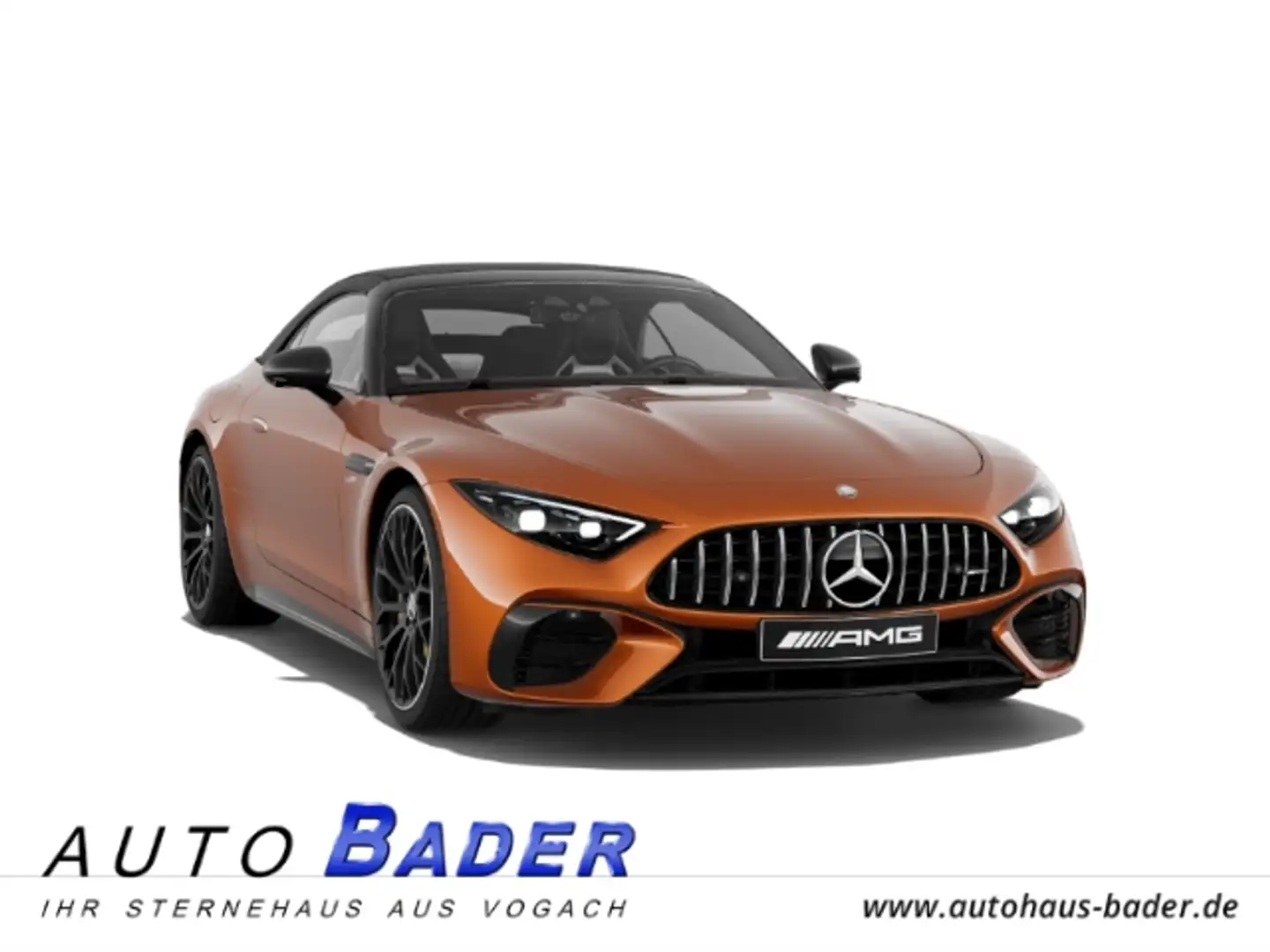Mercedes-Benz SL 43 AMG Premium+ Dynamic+ Carbon V8 NP181tsd. Orange - 1