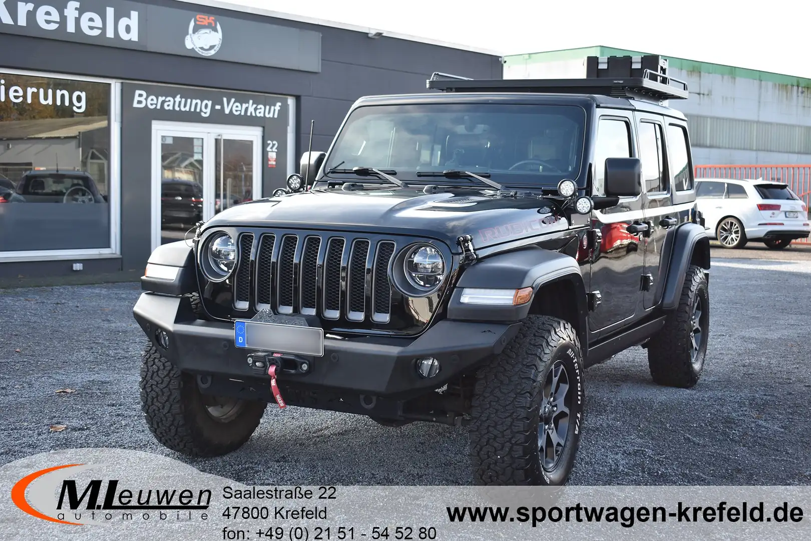 Jeep Wrangler Rubicon *umfangreiche Erweitreungen*38 Tkm* Schwarz - 1