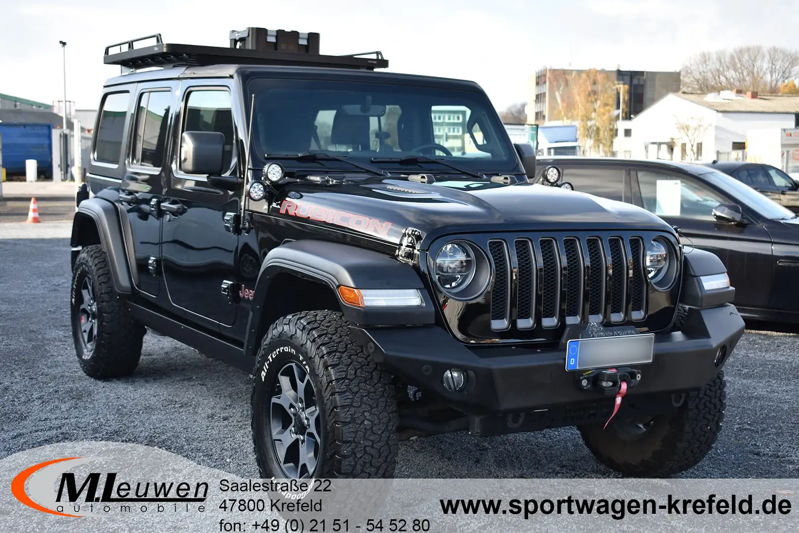 Jeep Wrangler Rubicon *umfangreiche Erweitreungen*38 Tkm* Schwarz - 2