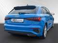 Audi A3 Sportback S line 30 TDI S tronic NAVI GRA RFK Blauw - thumbnail 2