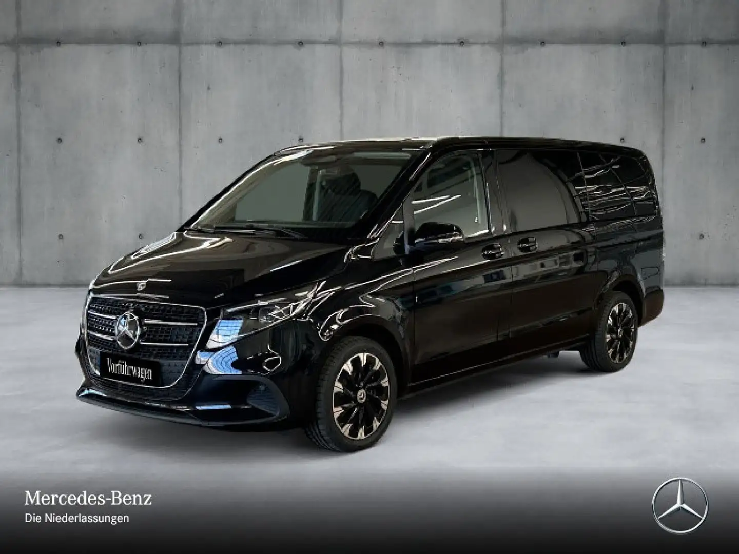 Mercedes-Benz V 250 d STYLE+9G+AHK+Navi+DIS+Klima+SitzHZ Schwarz - 2