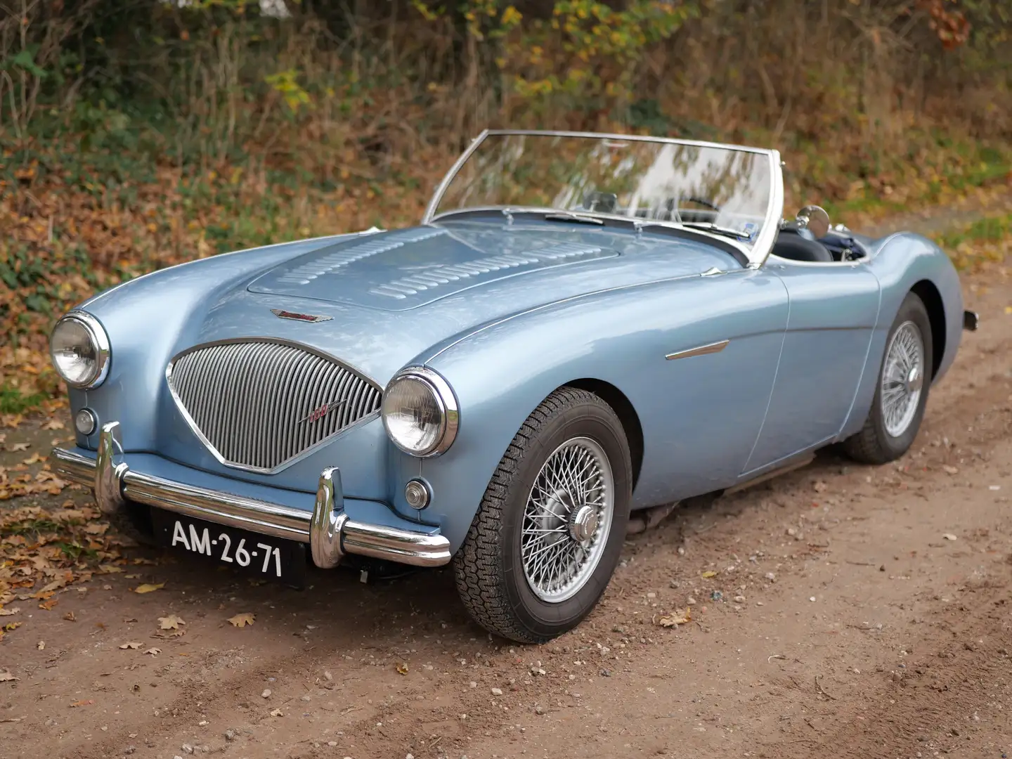 Austin Healey 100/4 (BN1) with Le Mans Conversion kit Azul - 1