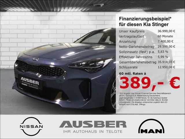 Kia Stinger GT 4WD Bastuck Head-up Harman Kardon Klimasitze in