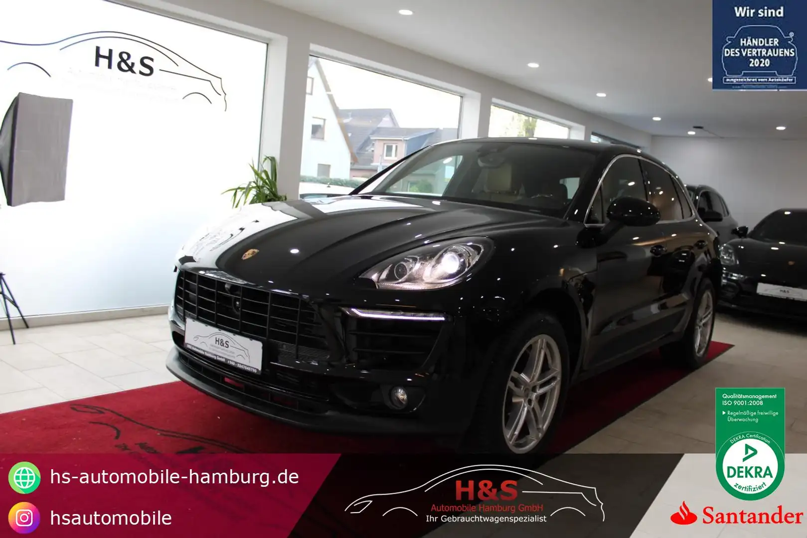 Porsche Macan S Diesel ACC*Kamera*Scheckheft Negro - 1