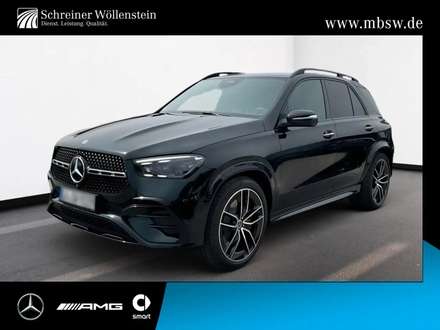 Mercedes-Benz GLE 450 4m AMG*Night*AHK*HeadUp*Pano*Mbeam*Distr Vert - 1