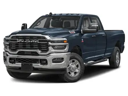 Blue 2026 RAM 3500 Big Horn Crew Cab LB DRW 4WD Pickup Truck Four-Wheel Drive 8-Speed Automatic