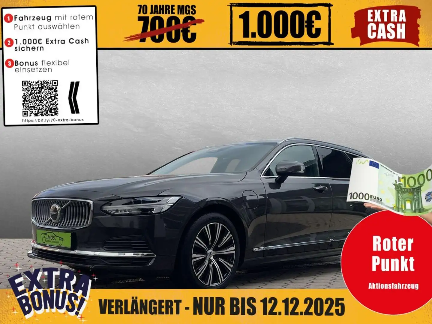 Volvo V90 Volvo V90 #Inscription #Plug-In# Navi# AHK# Grijs - 1
