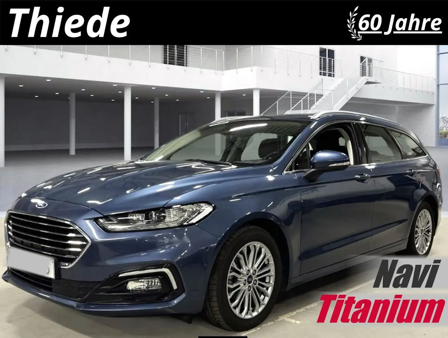 Ford Mondeo Turnier 2.0 TITANIUM NAVI/LED/SPORT/DAB+ Blau - 1