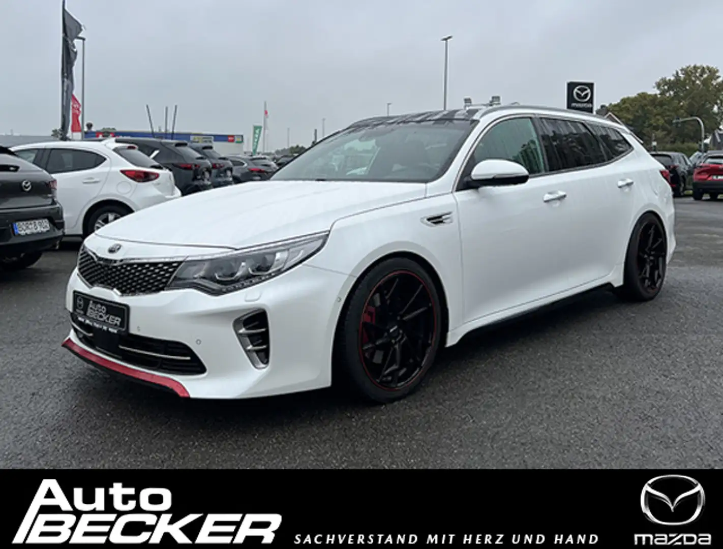 Kia Optima Sportswagon GT | AHK | Kamera | Panoramadach Blanc - 1