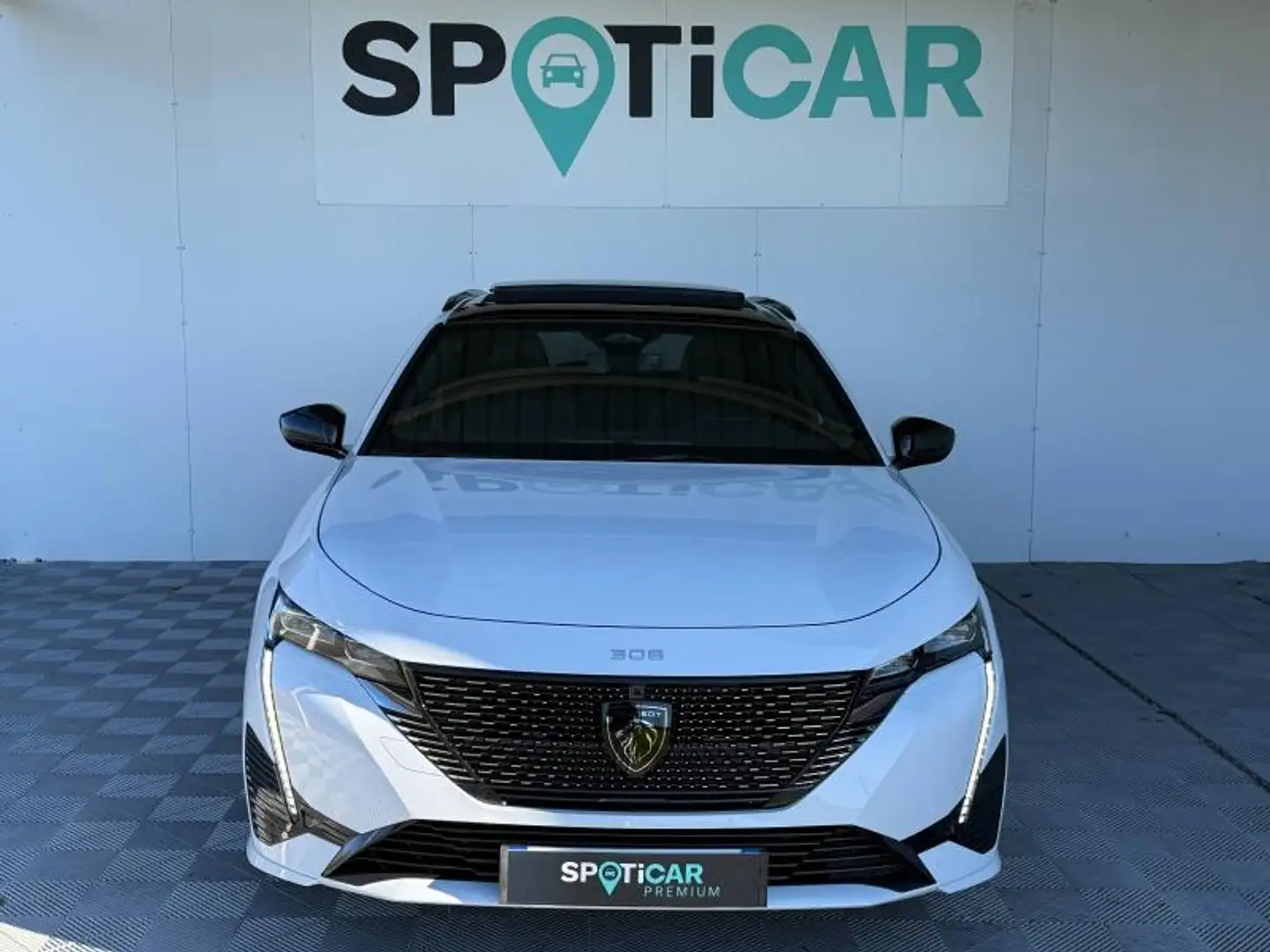 Peugeot 308 Hybrid 145 GT BVA / TOIT OUVRANT / FOCAL / GPS / M White - 2