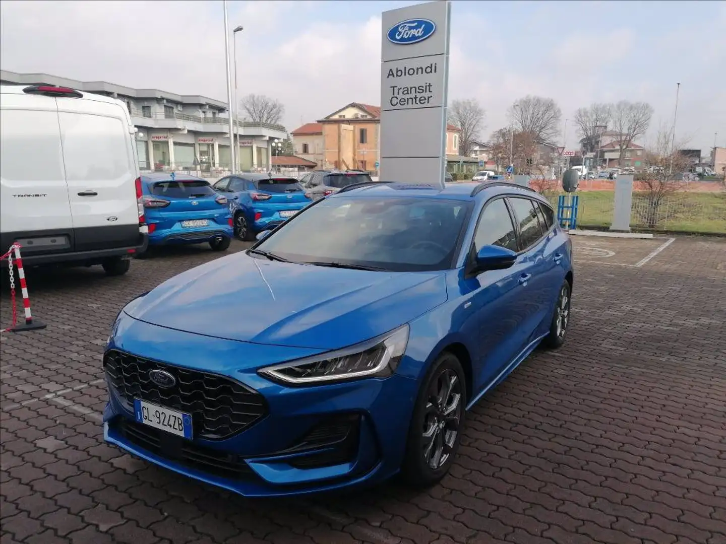 Ford Focus SW 1.0t ecoboost h ST-Line 125cv Blau - 1