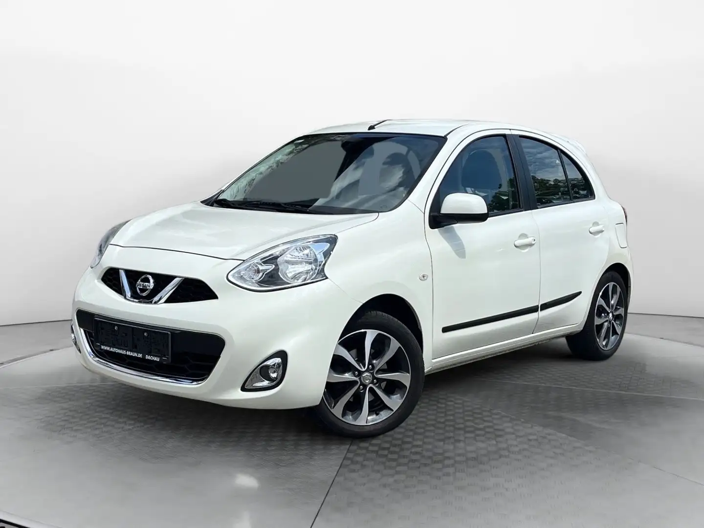 Nissan Micra 1.2 Acenta KLIMAAUT*SZHG*BT*TEMPOMAT Wit - 1