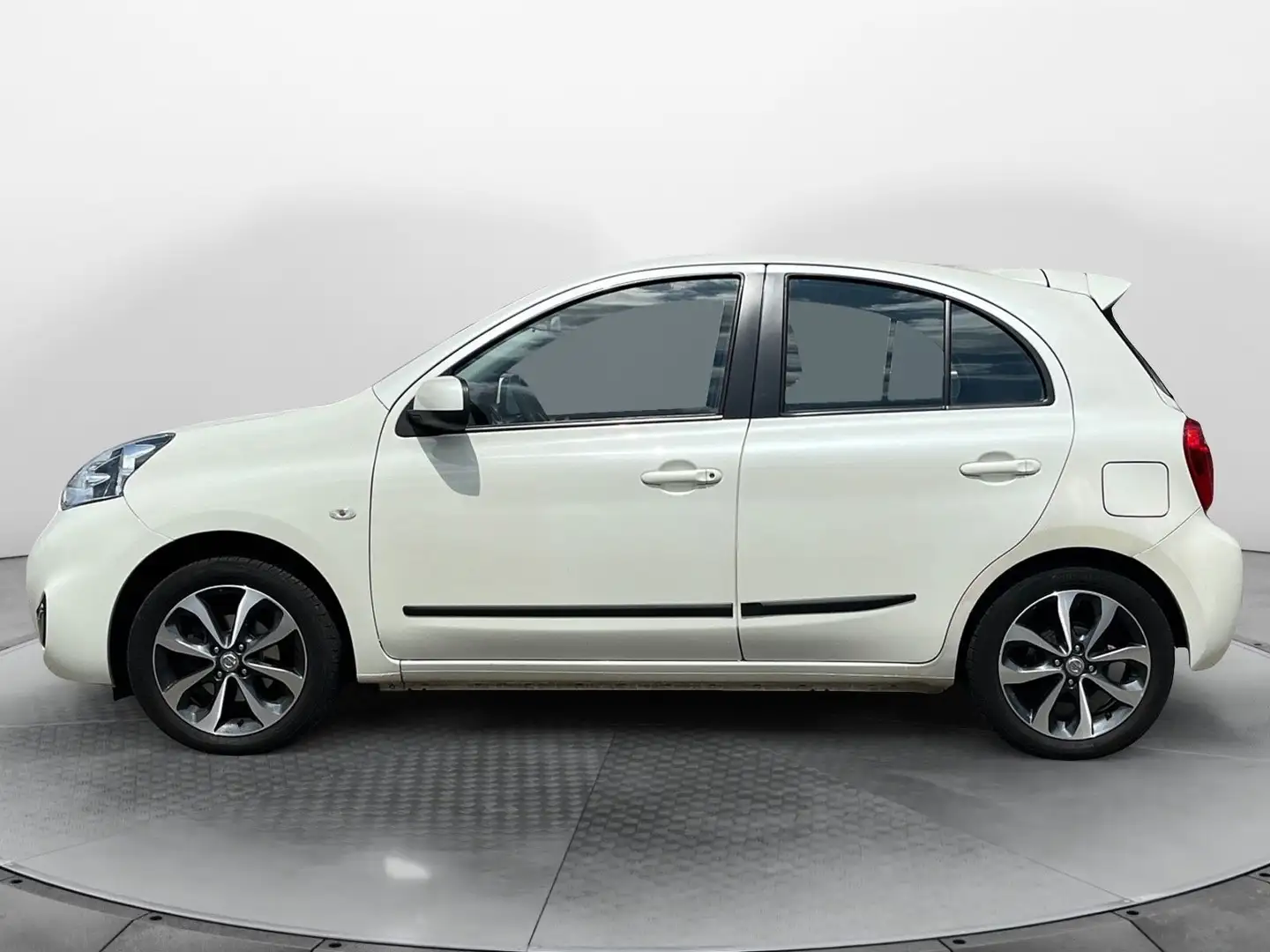 Nissan Micra 1.2 Acenta KLIMAAUT*SZHG*BT*TEMPOMAT Wit - 2