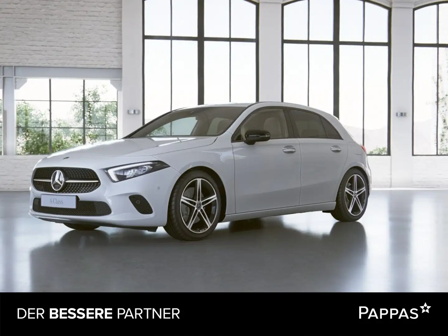Mercedes-Benz A 250 Kompaktlimousine PTS Navi Wide Cam LED SHZ Weiß - 1