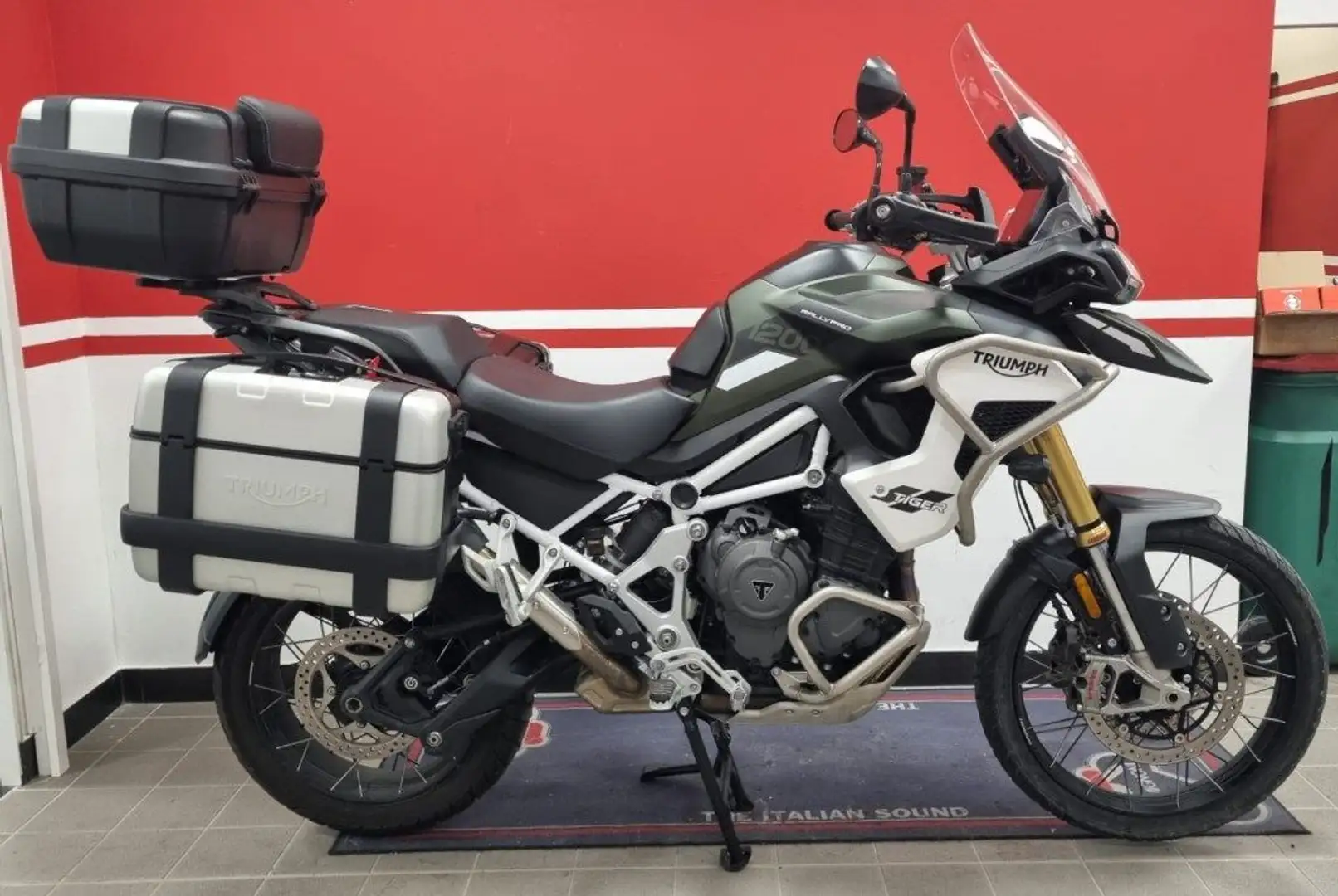 Triumph Tiger 1200 Rally Pro Grigio - 1