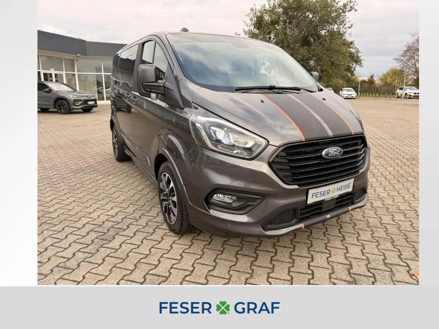 Ford Tourneo Custom 2.0 TDCi 320 L1 Sport BI-Xenon*Rückfahrkamara*Ford Grau - 1