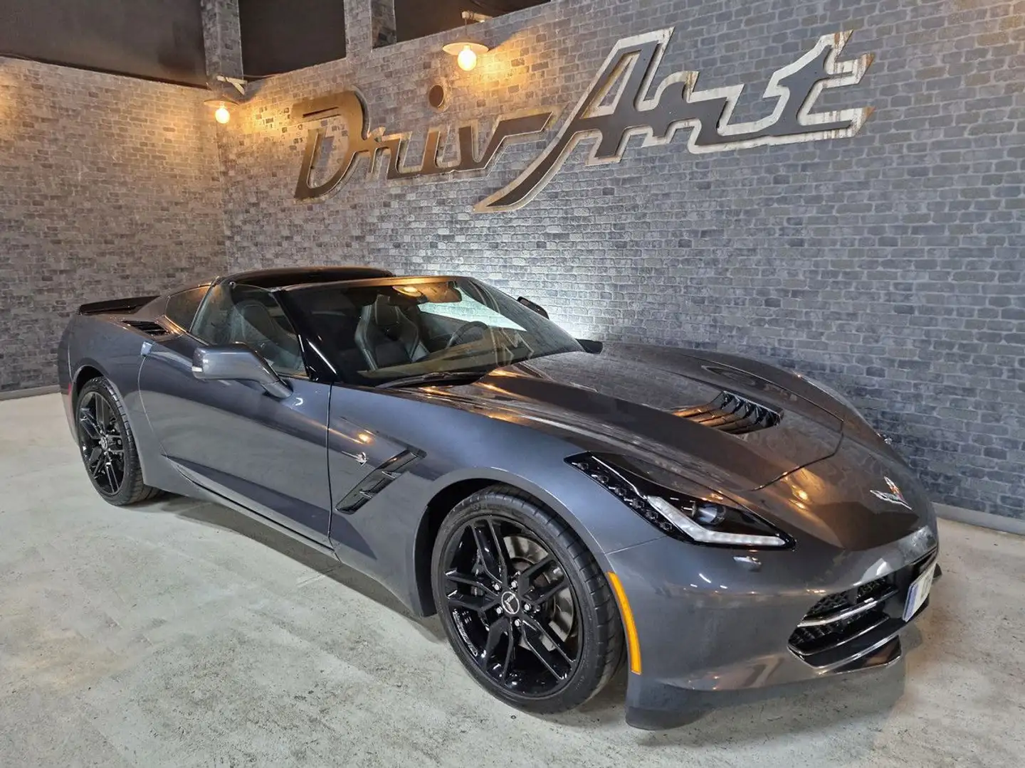 Chevrolet Corvette CORVETTE C7 6.2 466 V8 STINGRAY BVM TARGA Gri - 1