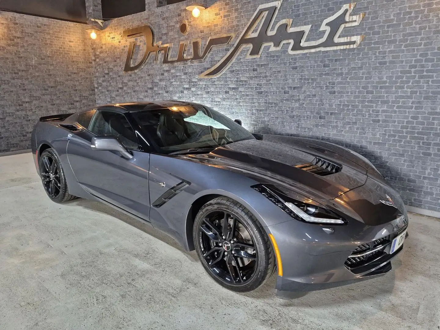 Chevrolet Corvette CORVETTE C7 6.2 466 V8 STINGRAY BVM TARGA Gri - 2
