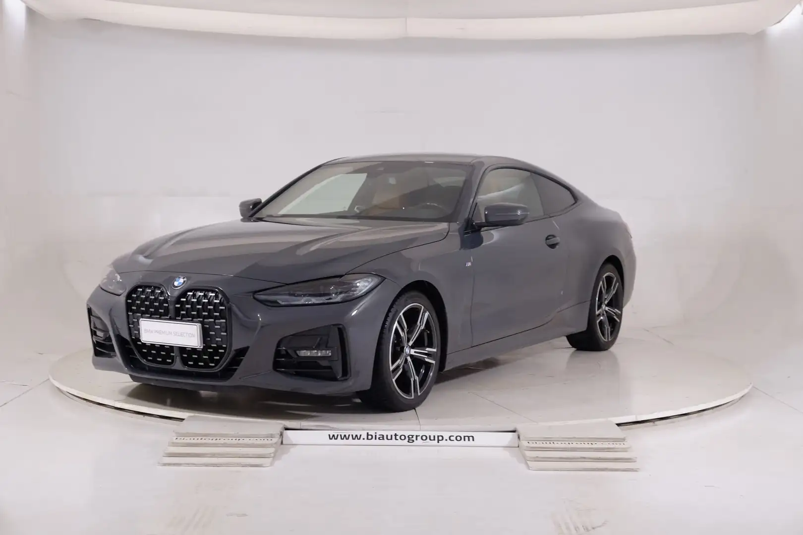 BMW 420 Serie 4 G22 2020 Coupe Diesel 420d Coupe mhev 48V Grigio - 1