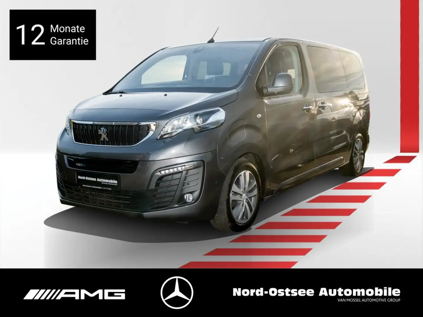 Peugeot Traveller ALLURE L2 PANO HEAD-UP MASSAGESITZE Gris - 1