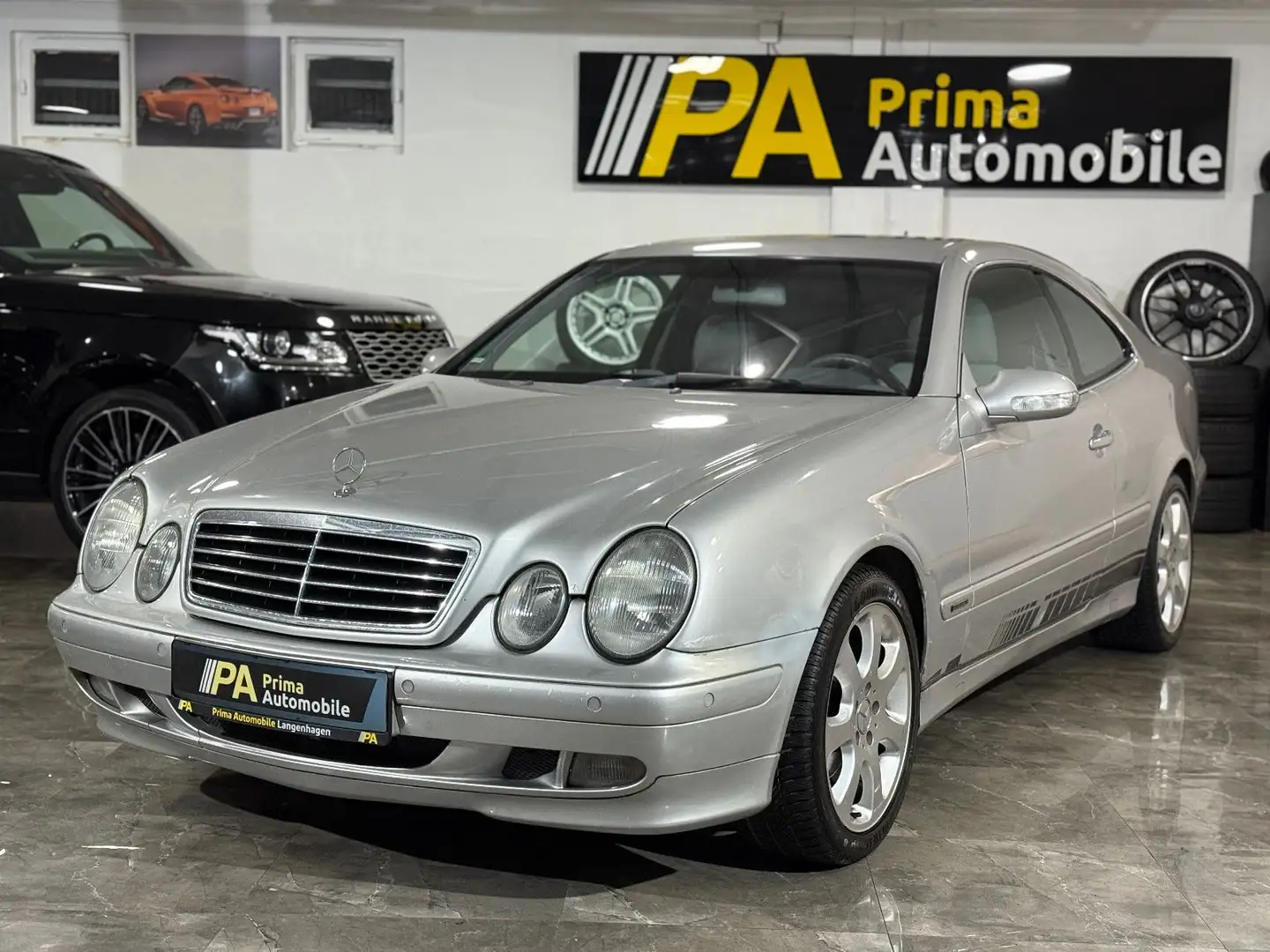 Mercedes-Benz CLK 230 Kompressor Elegance / Autom. Klima SHZ Argent - 1