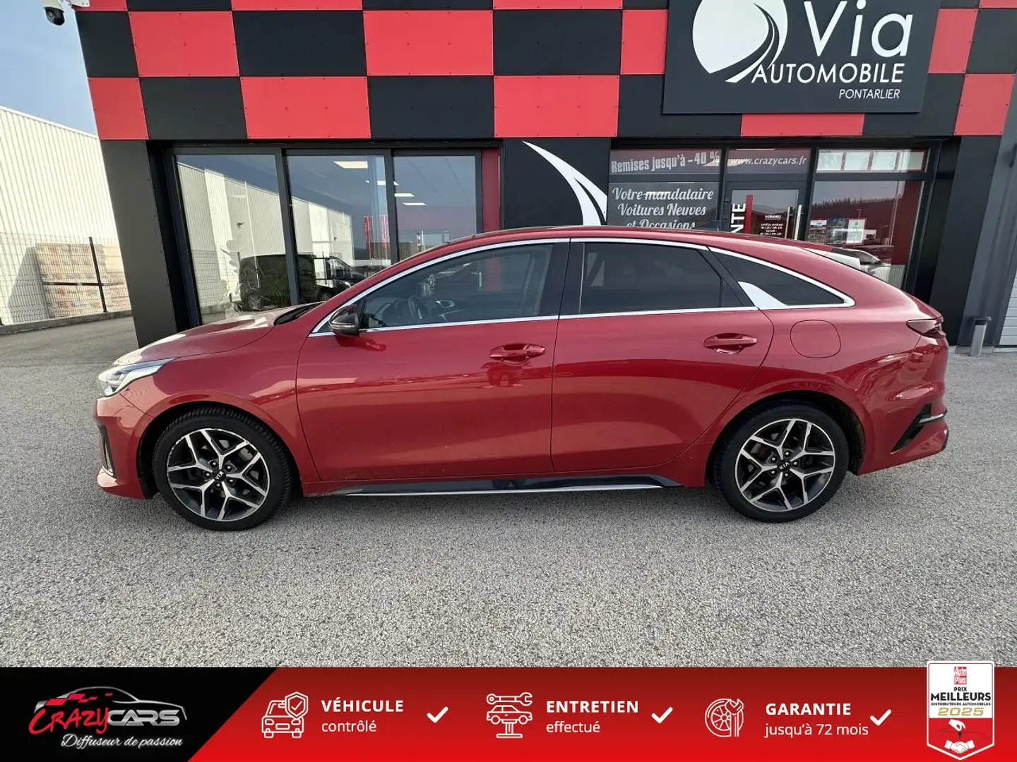 Kia ProCeed / pro_cee'd GT LINE 1.6 136 - DCT GARANTIE CONSTRUCTEUR Piros - 2