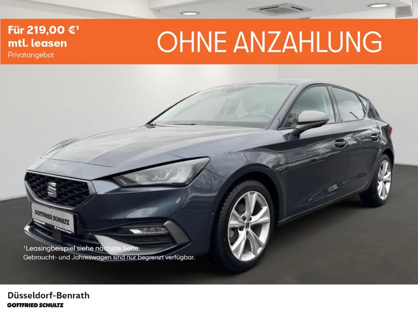 SEAT Leon FR 1.5 eTSI Navi LED Full Link Einparkhilfe Kamera Grau - 1