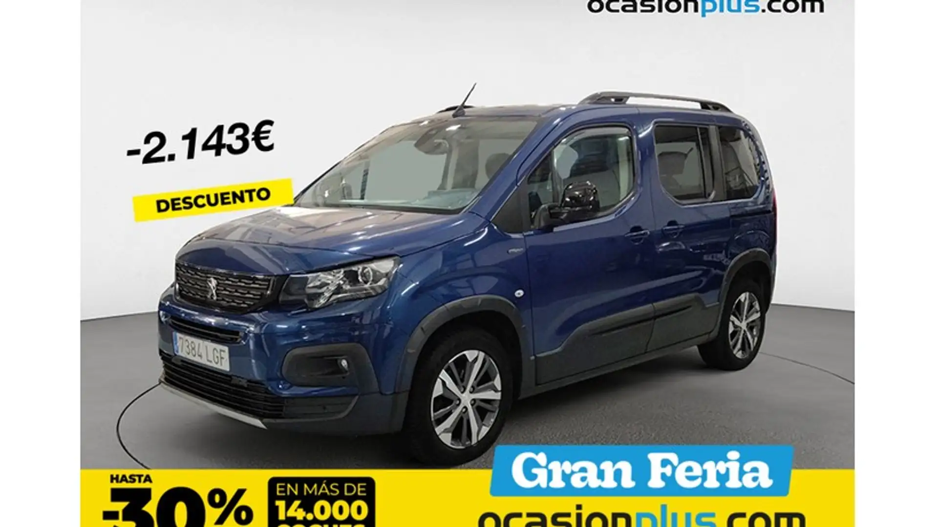 Peugeot Rifter 1.5BlueHDi S&S Standard GT Line 100 Azul - 1