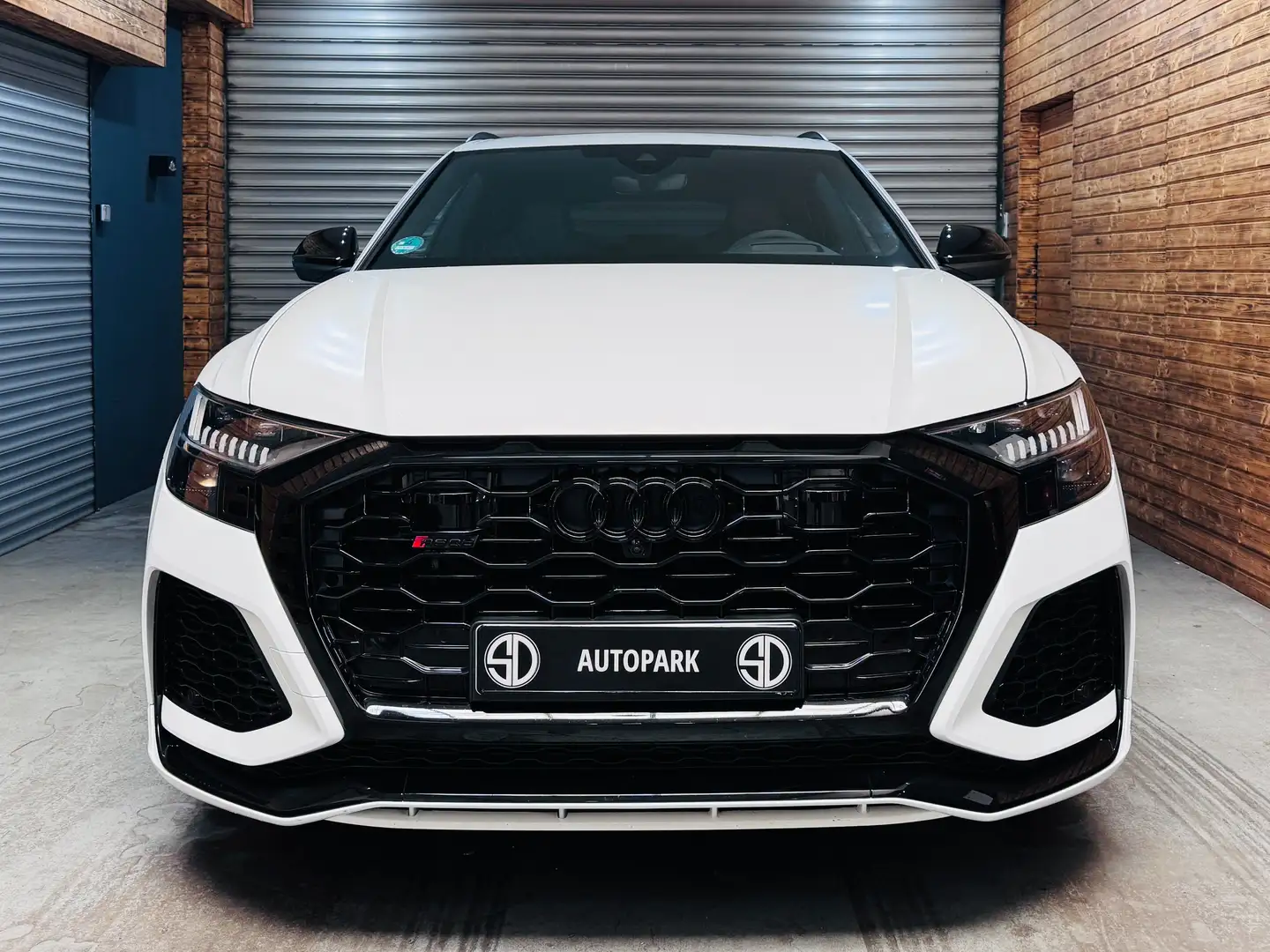 Audi RS Q8 RSQ 8/MATRIX LED/PANO/HUB/AHK/B&O/STANDH Blanc - 2