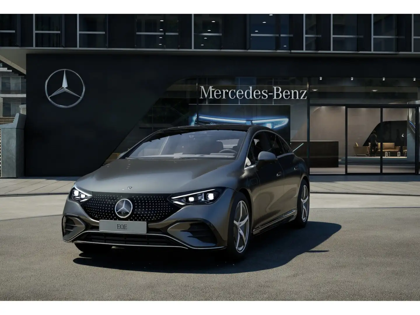 Mercedes-Benz EQE 350 AMG BURM MEMO 360 DISTR KAMERA PANO SPUR Grau - 2