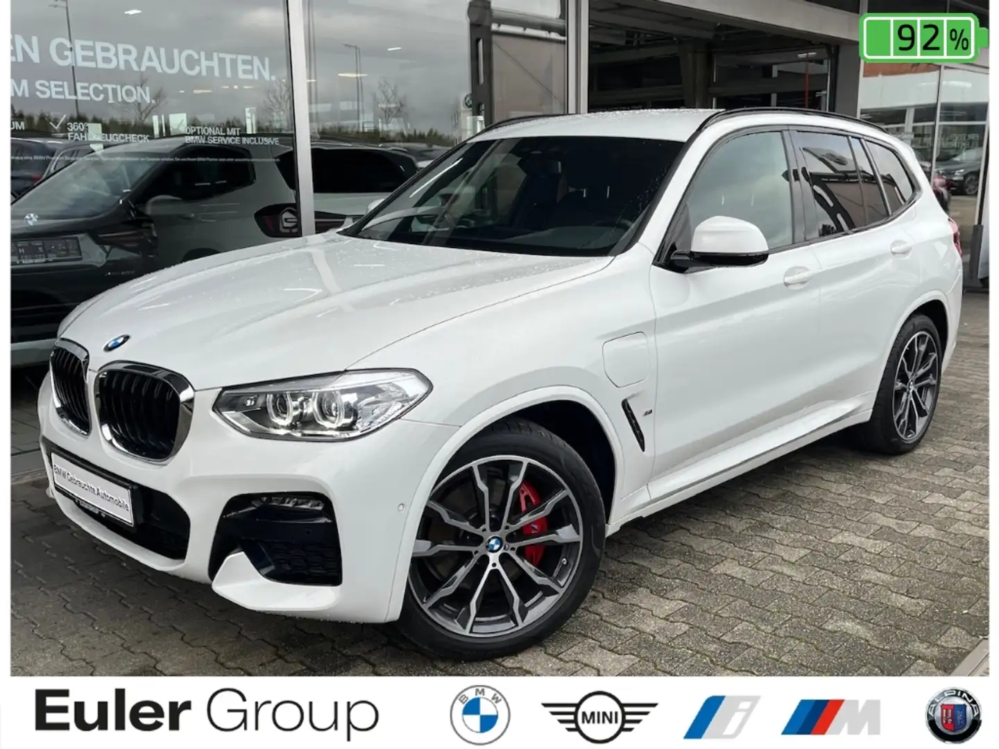BMW X3 xDrive 30e A M Sport LED ParkAss AHK-klappbar Navi Weiß - 1