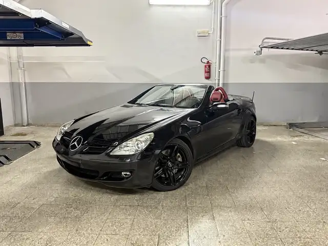 Mercedes-Benz SLK 350 ASI-DESIGNO.ORIG-INT.ROSSO-STOR.COMPL-FULL-DA.VETR