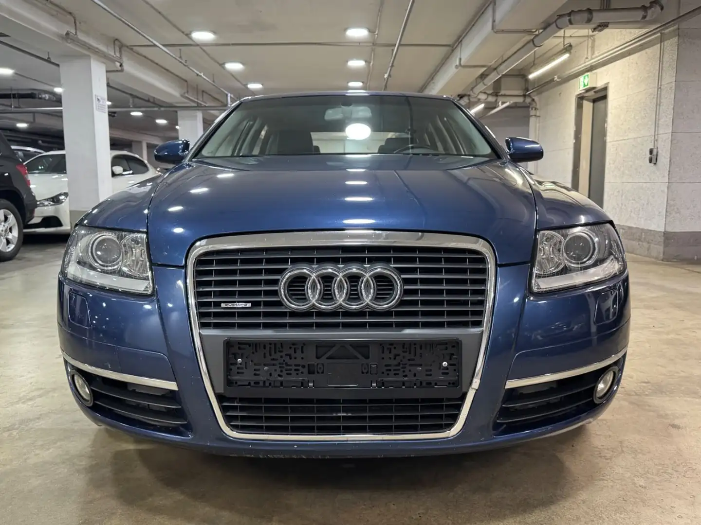 Audi A6 3.0 TDI quattro Klima~Tempomat~Leder~Navigat. Blau - 2