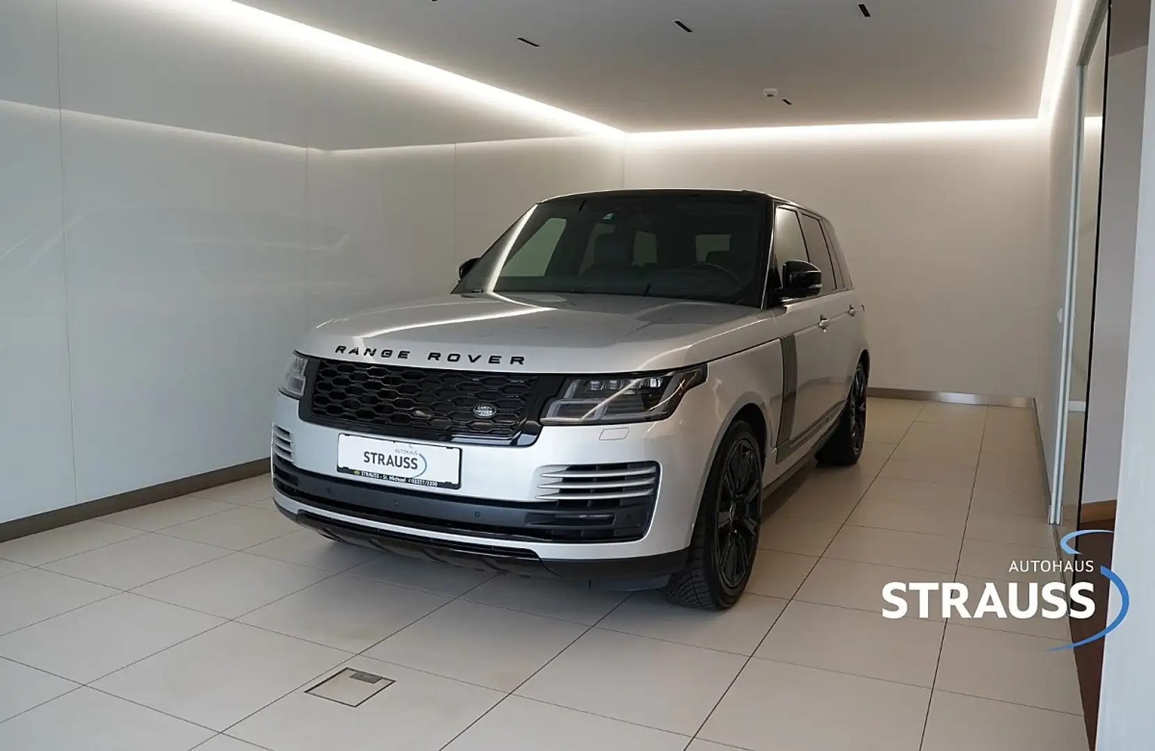 Land Rover Range Rover P400e 2,0 Si4 PHEV AWD Vogue Aut. Silber - 1