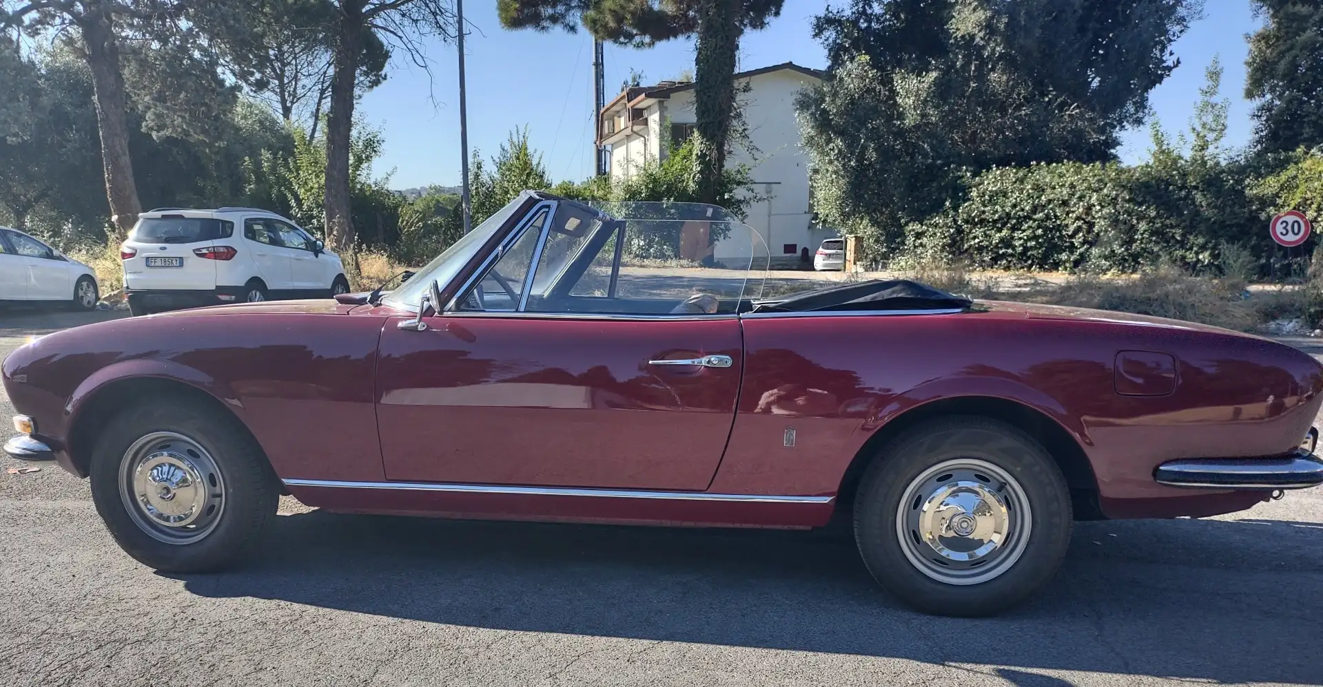 Peugeot 504 cabriolet Rood - 1