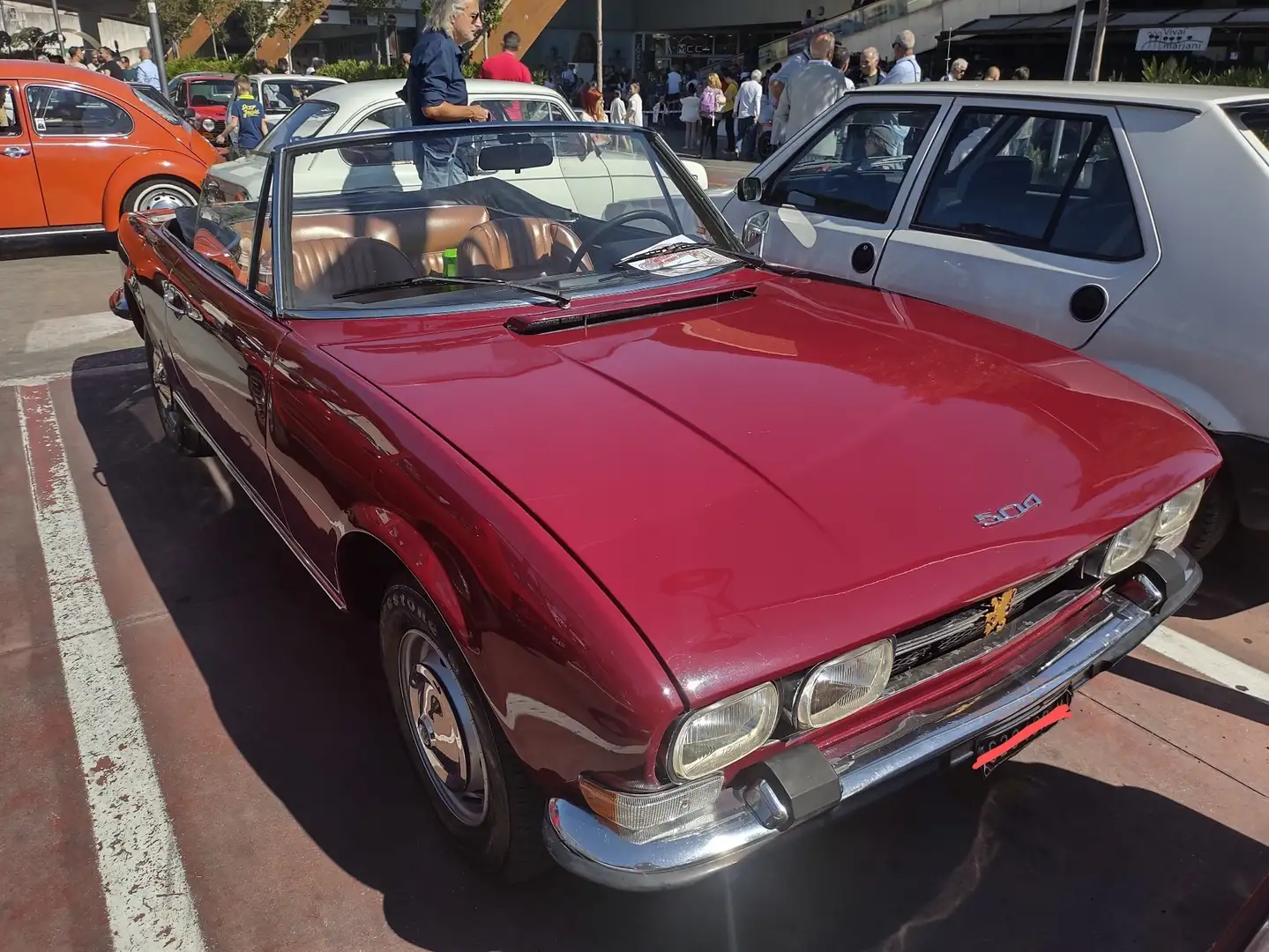 Peugeot 504 cabriolet Rojo - 1