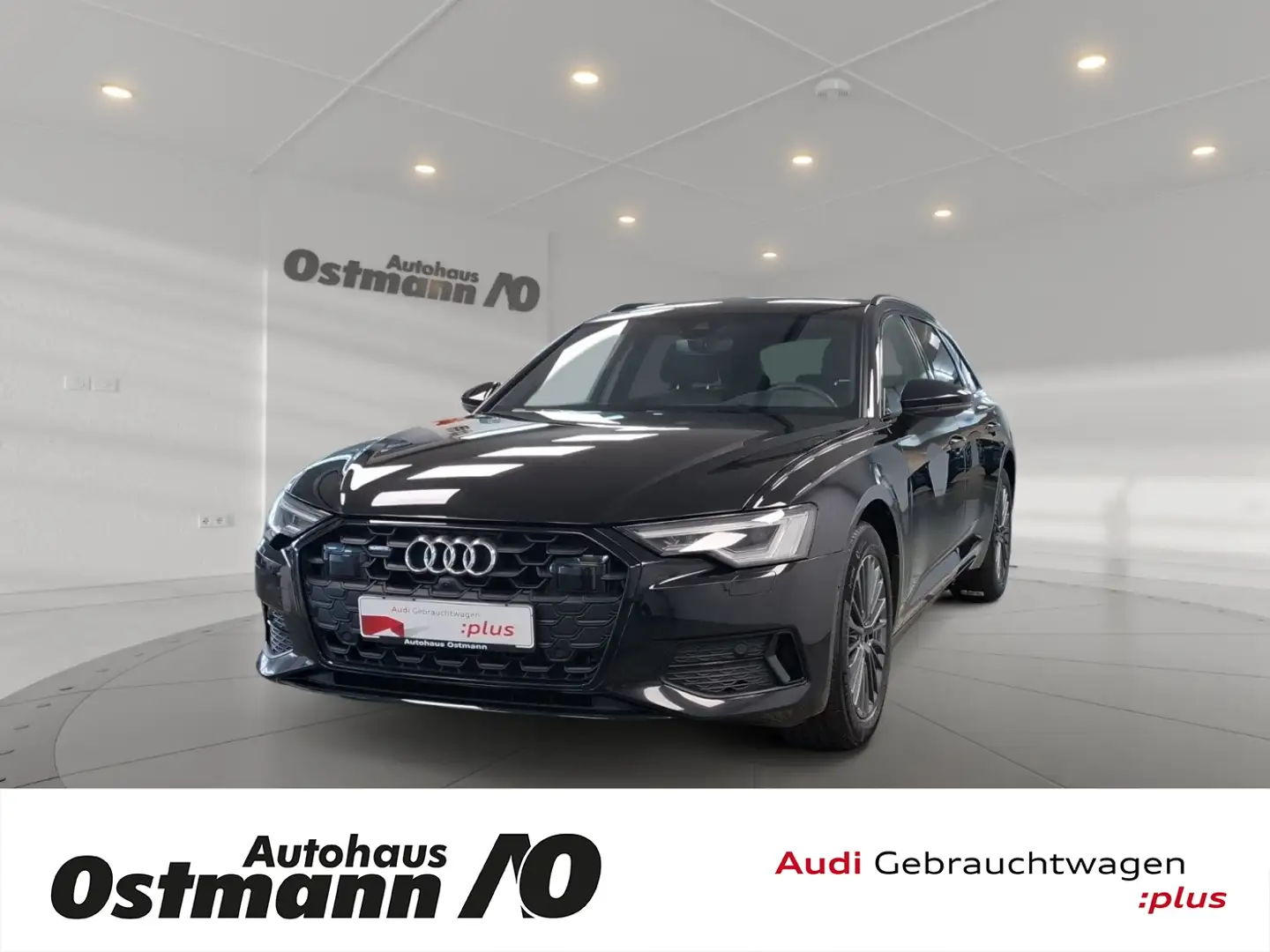 Audi A6 50 TDI quattro Avant Optik-P. schw./Leder/HUD Schwarz - 1
