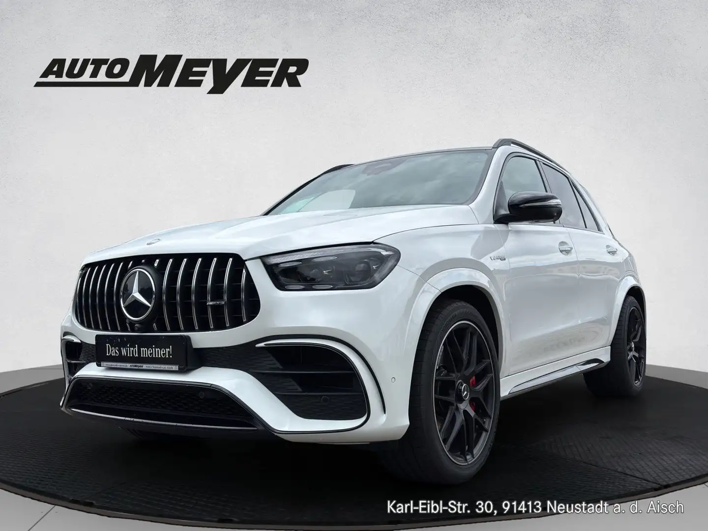Mercedes-Benz GLE 63 AMG GLE 63 S AMG PREM+NIGHT+PANO+HUD+SITZKLIMA+BURME Biały - 1