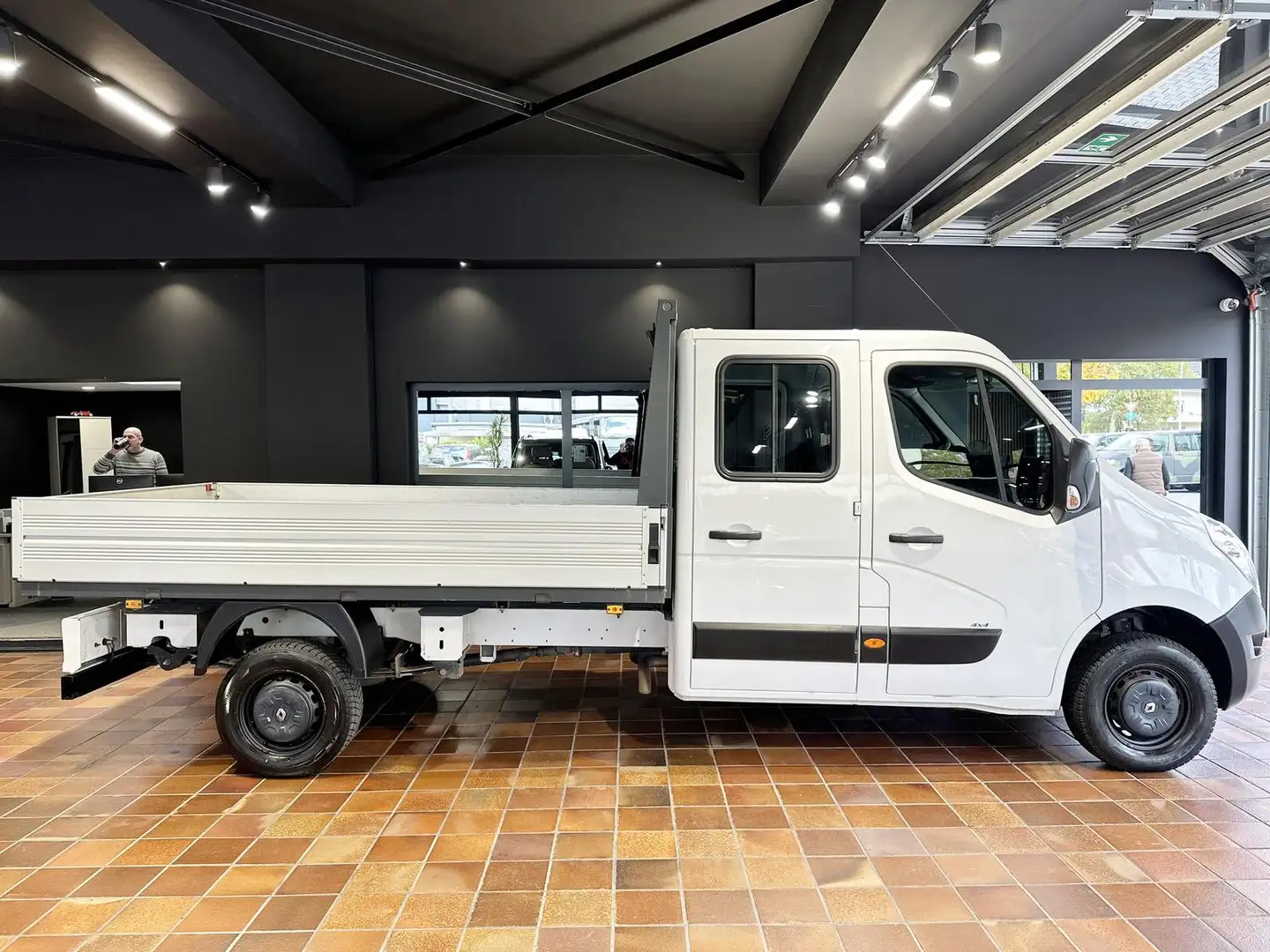 Renault MASTER DOKA 4X4 OBERAIGNER UNTERSETZUNG SPERRE 7-S Blanc - 1