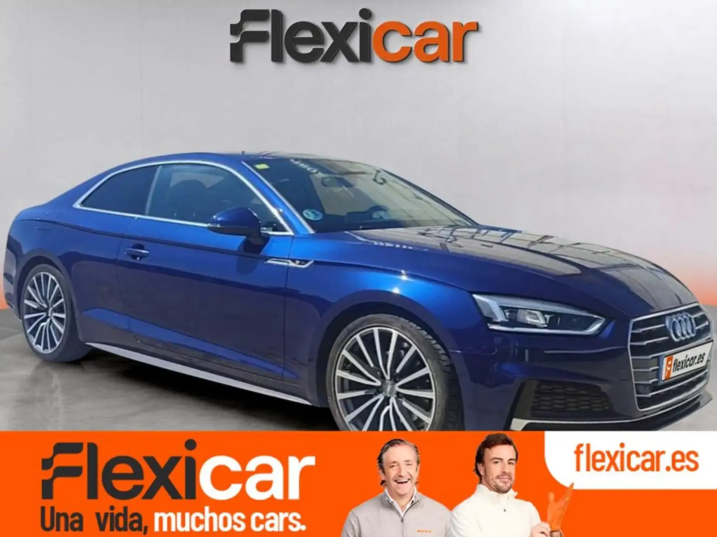 Audi A5 S line 2.0 TFSI 140kW MHEV S tron Coupé Azul - 1