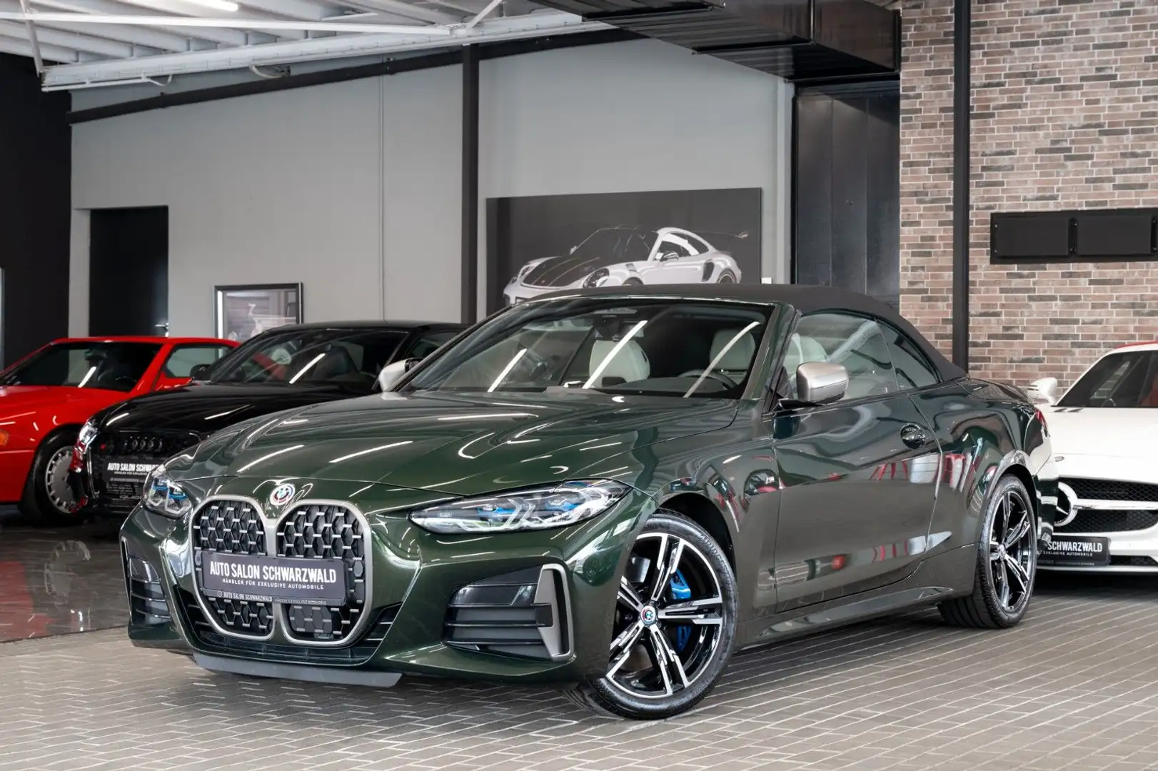 BMW M440i Cabrio|HEAD-UP|MEMORY|LEDER|ACC|HI-FI|NAVI Vert - 1