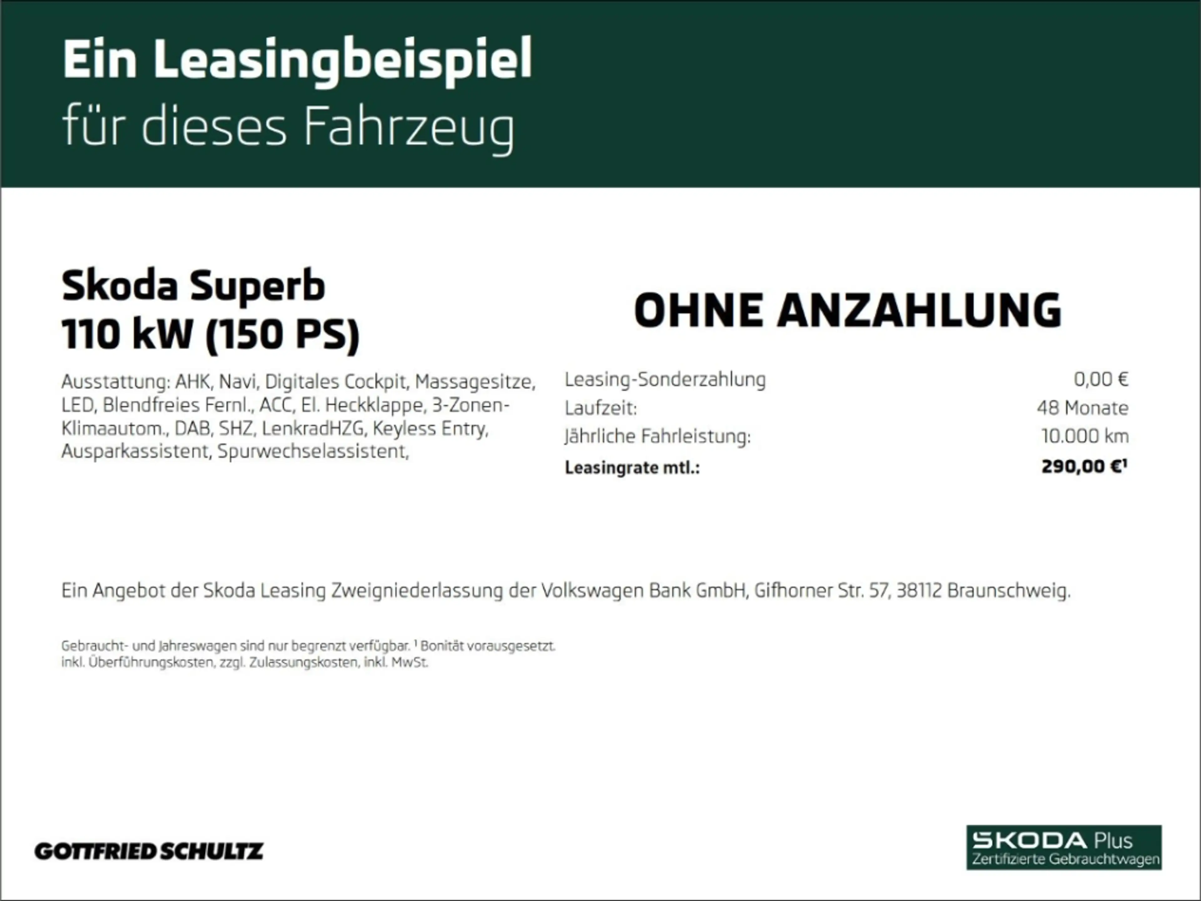 Skoda Superb Combi Selection 2.0 TDI 150 PS DSG Anhängekupplung — photo 2