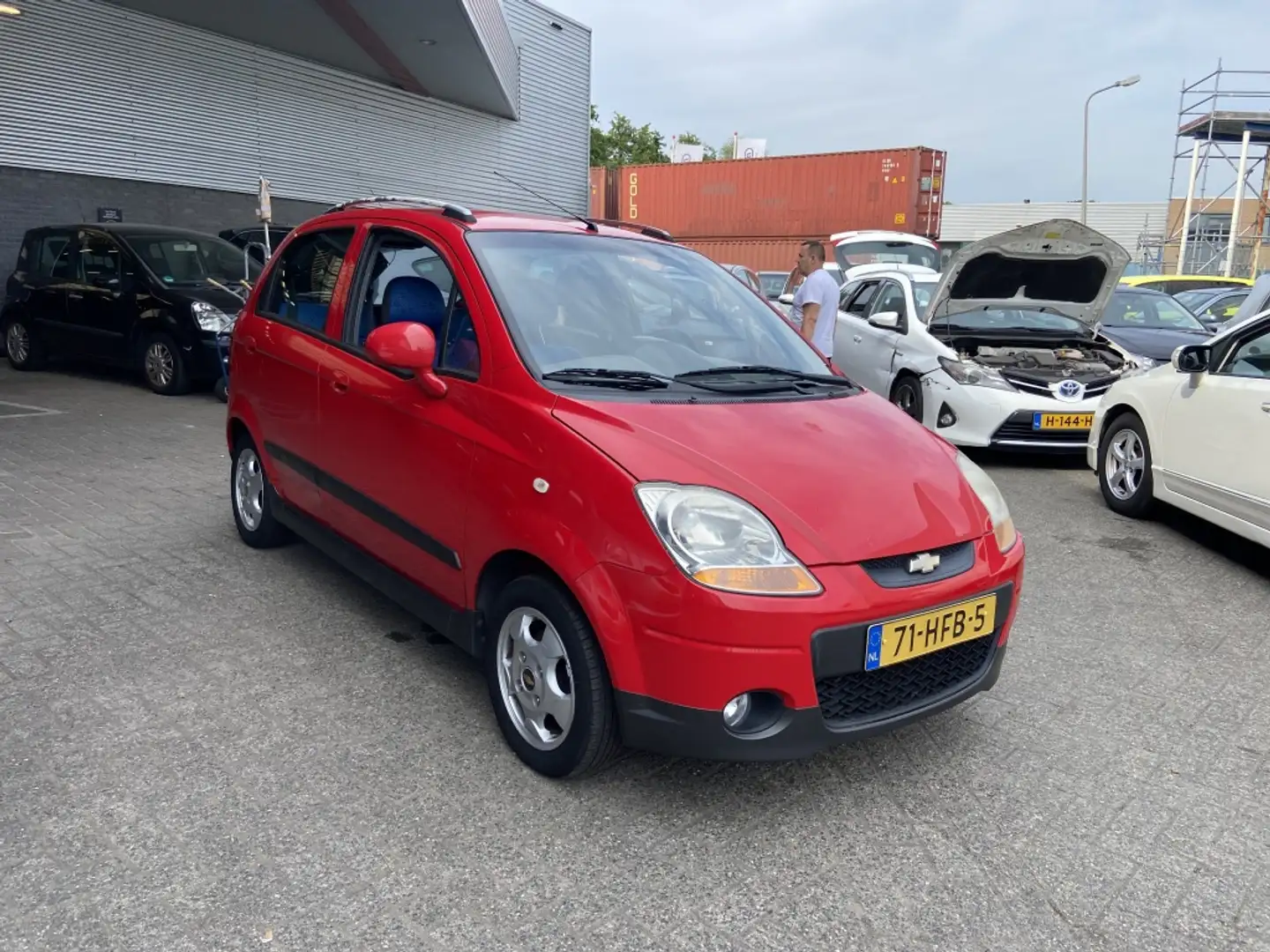 Chevrolet Matiz 0.8 Style Aangepast Voertuig Rouge - 2