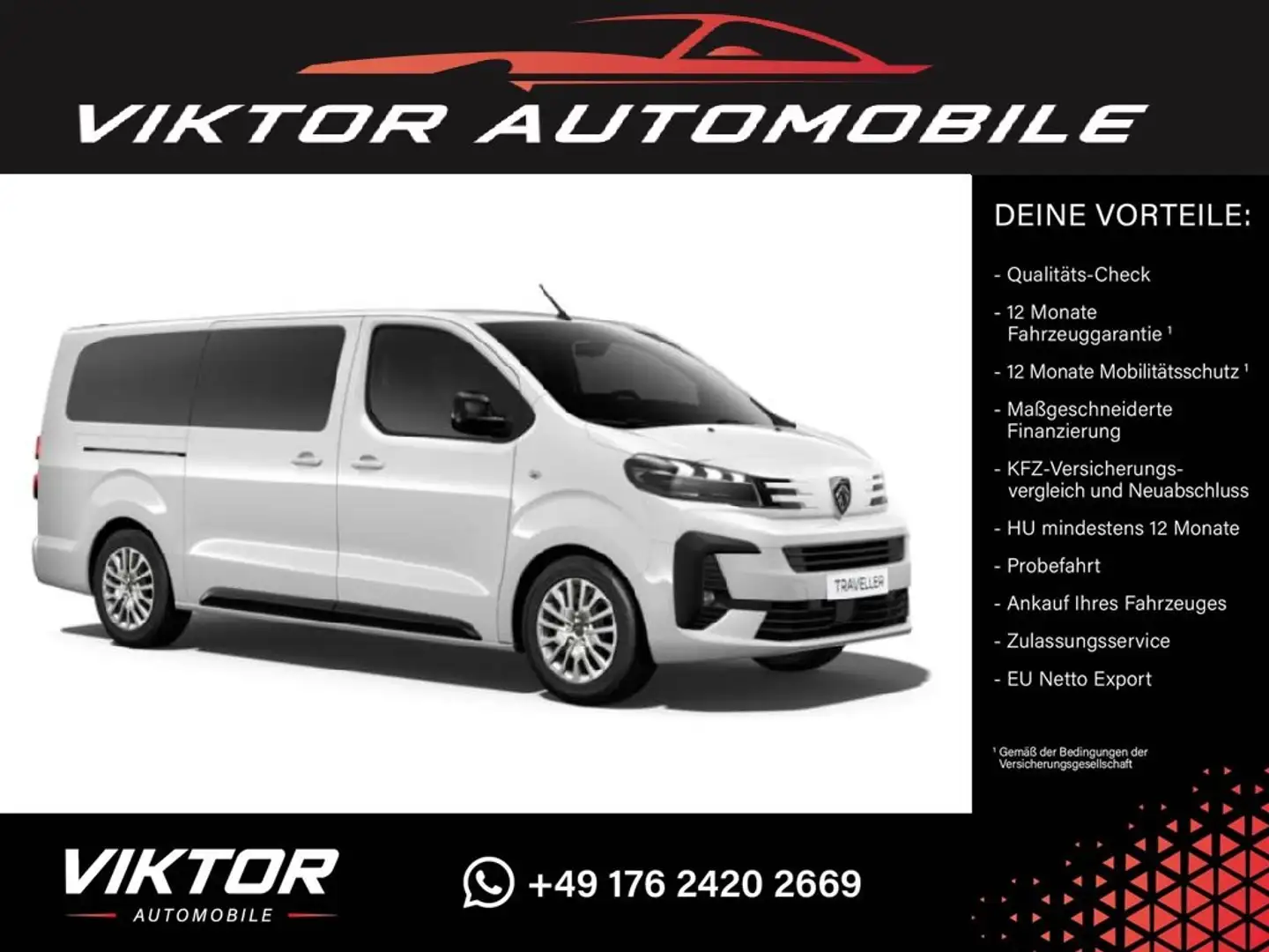 Peugeot Traveller L3 2.0 BlueHDi 180 EAT8 "ACTIVE" BESTELLAKTION Weiß - 2