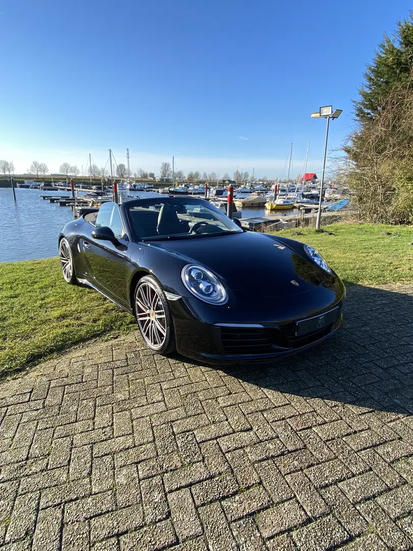 Porsche 991 911 Cabriolet 3.0 Carrera 4S   991.2 Zwart - 2