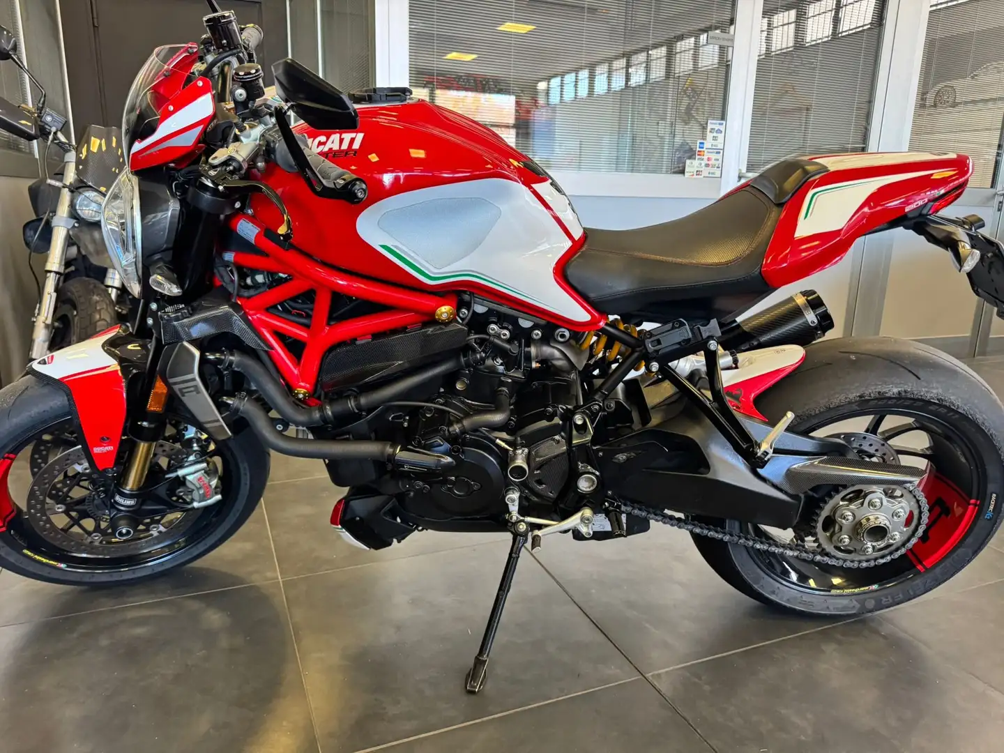 Ducati Monster 1200 1200 R 152cv Carbon Look - Termignoni Rosso - 2