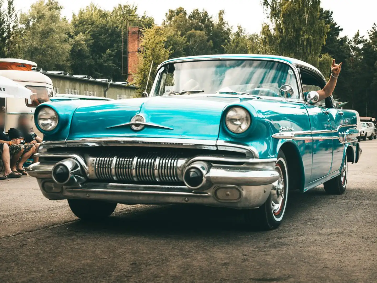 Pontiac Cheftain Blau - 1
