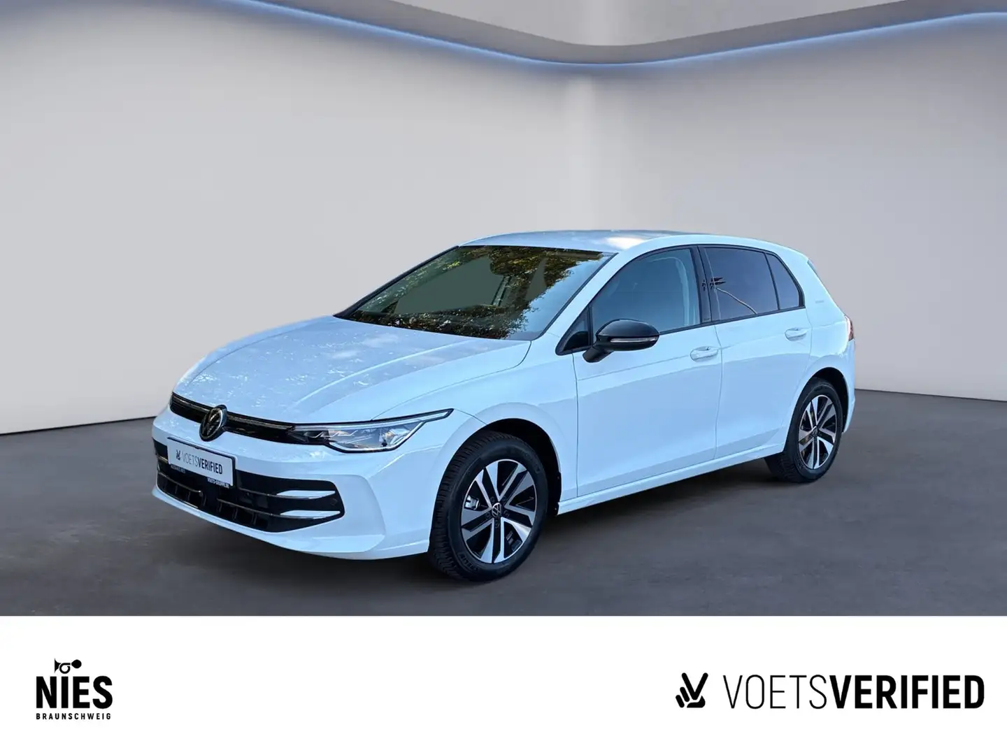 Volkswagen Golf VIII Energy 1.5 eTSI DSG LED+RearView+PDC Blanc - 1